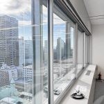 トロポス 江戸堀センタービル斜め　ビル用内窓